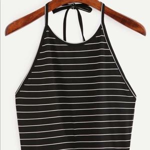 3/$25✨striped halter cami top